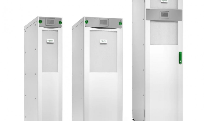 Schneider Electric presented a new modification Galaxy VS 20-150kW UPS with Live Swap technology