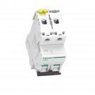 A9F73206 - Miniature circuit breaker (MCB), Acti9 iC60N, 2P, 6A, B curve, 6000A (IEC/EN 60898-1), 10kA (IEC/EN 60947-2) - Schneider Electric - 1