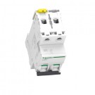 A9F74210 - Miniature circuit breaker (MCB), Acti9 iC60N, 2P, 10A, C curve, 6000A (IEC/EN 60898-1), 10kA (IEC/EN 60947-2) - Schneider Electric - 1