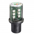 DL1BDM4 - Harmony XVB, Protected LED bulb, BA 15d, red, steady light, 230 V AC - Schneider Electric - 0