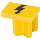 NSYTRACSR2 - Warning cover - for 2.5mm² spring terminals - yellow - Schneider Electric - 0