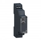 RE17LCBMS - Modular timing relay, Harmony, 0.7A, 1s..100h, off delay, solid state output, spring terminals, 24...240V AC - Schneider Electric - 0