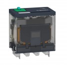 RPM42BD - Harmony Relay RP - power relay - plug-in - test - LED - 4OF - 15A - 24VDC - Schneider Electric - 3