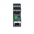 RXM4AB2BDPVM - Miniature plug in relay pre assembled, Harmony, 6A, 4CO, with LED, lockable test button, mixed terminals socket, 24V DC - Schneider Electric - 4