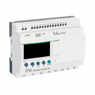 SR2B202BD - Compact smart relay, Zelio Logic, 20 I/O, 24 V DC, clock, display - Schneider Electric - 0