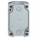 XALD02 - Empty enclosure, Harmony XALD, XALK, plastic, dark grey lid, for push button 22mm, 2 cut outs - Schneider Electric - 1