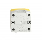 XALK178EH7 - Harmony, Control station, plastic, yellow, 1 red mushroom head push button Ø40, emergency stop turn to release 1NO + 1 NC, unmarked, UL/CSA certified - Schneider Electric - 5