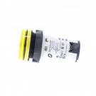 XB7EV05BP - Monolithic pilot light, Harmony XB7, plastic, yellow, 22mm, integral LED, 24V AC DC - Schneider Electric - 4