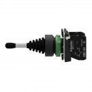 XD5PA12 - Joystick controller, Harmony XB5, 22mm, 2 direction, stay put, 1NO per direction - Schneider Electric - 3