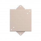XVSZ016 - Harmony XVS, Wall mounting plate for editable alarms, mounting 96 mm or 72 mm DIN rail - Schneider Electric - 6