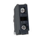 ZBE1016 - Harmony XB4, Single contact block, silver alloy, gold flashed, screw clamp terminal, 1 NO - Schneider Electric - 2